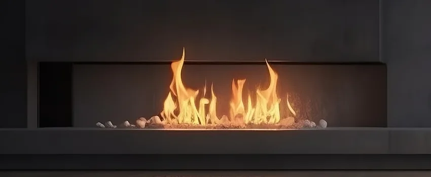 B-Vent Gas Fireplace Installation in Hazleton, PA