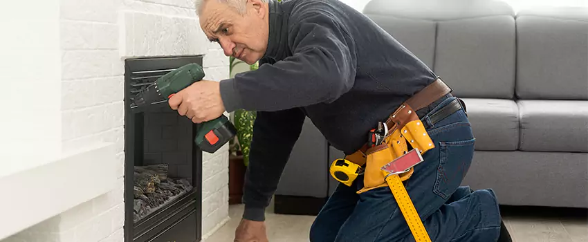 New Indoor Fireplace Installation in Hazleton, Pennsylvania