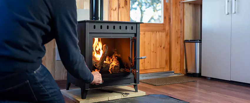 Open Hearth Wood Fireplace Installation in Hazleton, PA