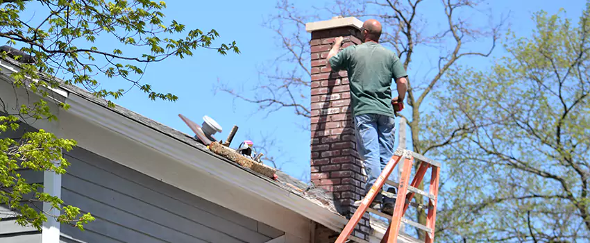 Vinyl and PVC Chimney Flashing Installation in Hazleton, PA