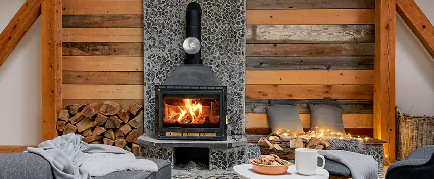 Thelin Hearth Products Direct Vent Gas Stove Fireplace Inspection in Hazleton, Pennsylvania